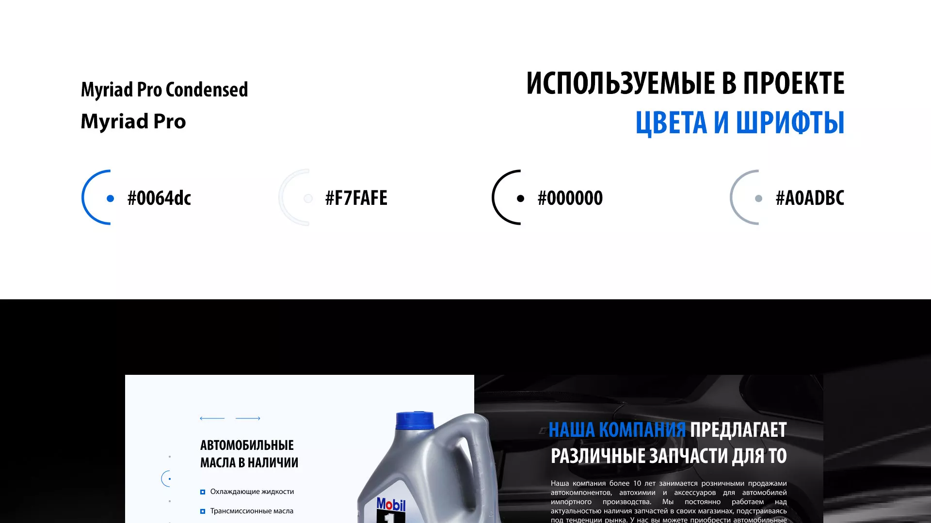 Разработка сайта магазина автозапчастей «М7» в Трубчевске