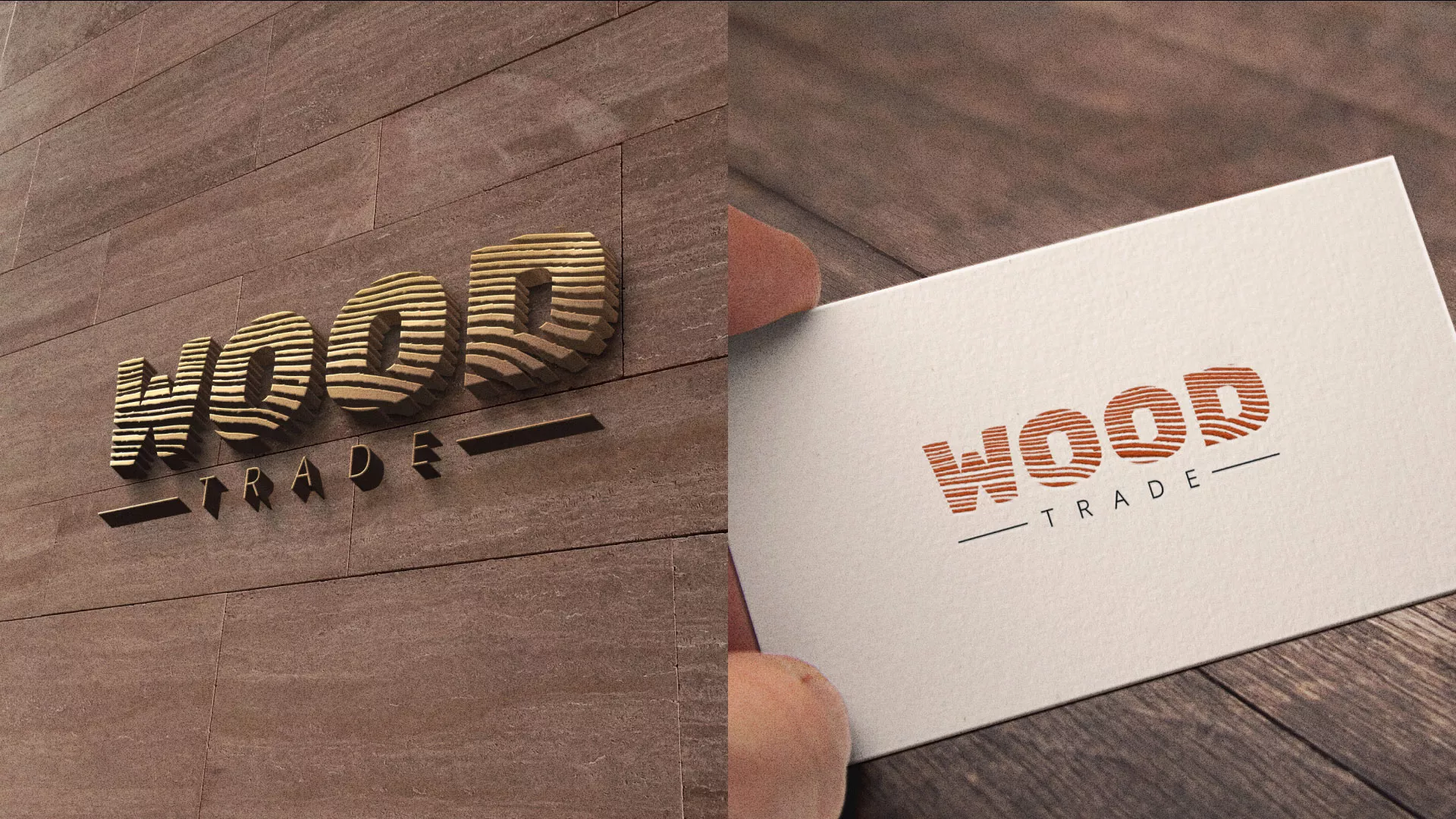 Разработка логотипа для компании «Wood Trade» в Трубчевске