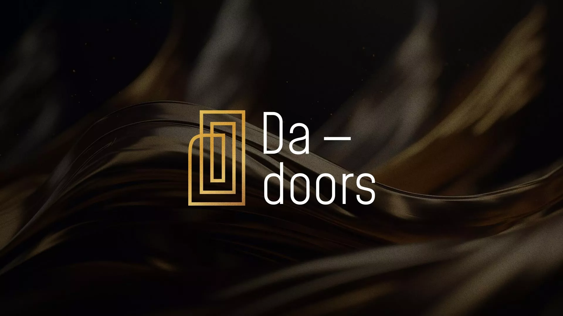 Разработка логотипа для компании «DA-DOORS» в Трубчевске